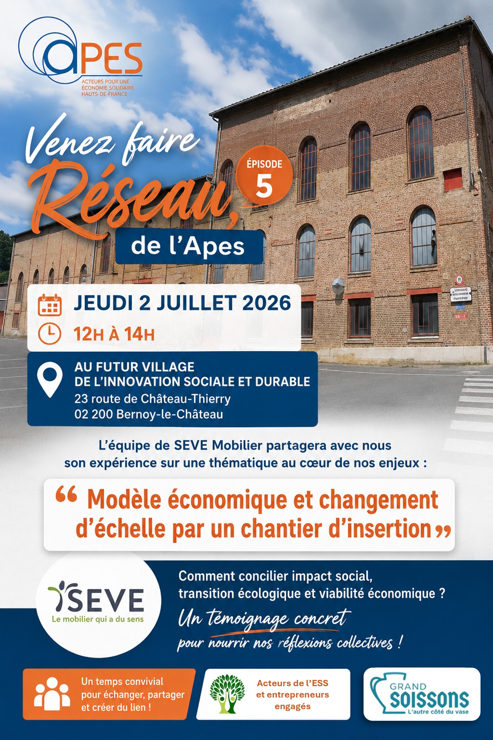 Venez faire réseau, avec l’Apes
