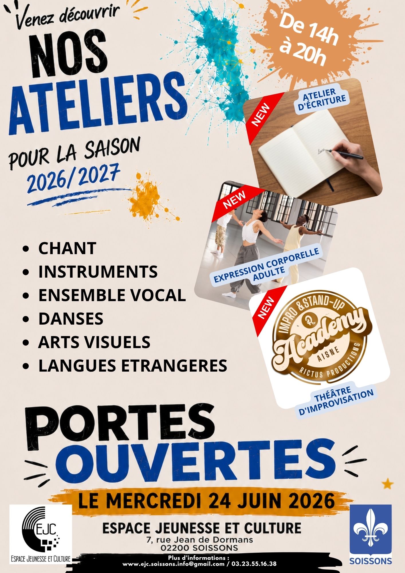 Portes Ouvertes de l’EJC