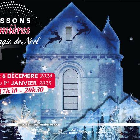 Le retour de Soissons en Lumières : un spectacle féerique pour les fêtes de fin d’année