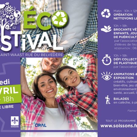 Un rendez-vous incontournable : l&rsquo;Éco-Festival de Soissons le 13 avril 2024