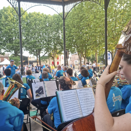 L’Harmonie municipale fait son show au Mail !