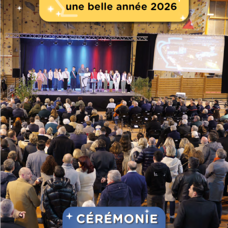 Cérémonie des vœux 2026 aux forces vives du territoire