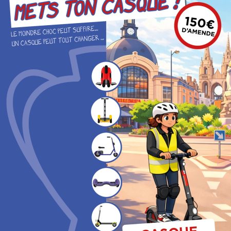 Casque obligatoire pour trottinettes et vélos électriques à Soissons : une mesure pour renforcer la sécurité