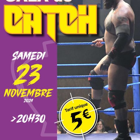 Gala de Catch à Soissons : Un Grand Spectacle pour Toute la Famille !