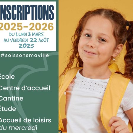 Inscriptions scolaires et périscolaires pour la rentrée 2025-2026 : c&rsquo;est le moment de s&rsquo;inscrire !