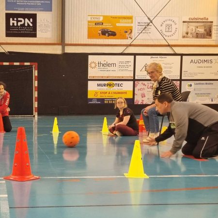 L’AC Soissons Handball organise un atelier de sensibilisation à la déficience visuelle