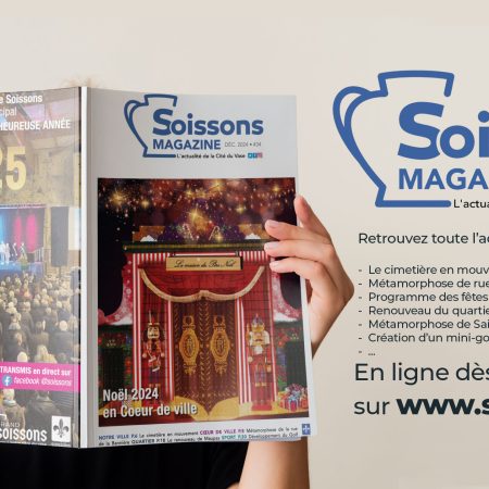 Découvrez le Soissons Mag N°34 : Toute l’actualité de la Cité du Vase !